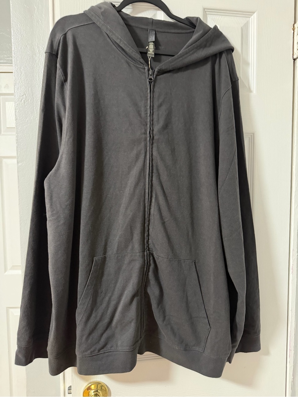 SKIMS Jersey Lounge Zip Up Hoodie Ash Size 2X